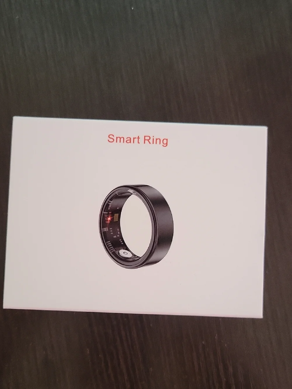 Black Smart Ring Wearable - Smart Ring